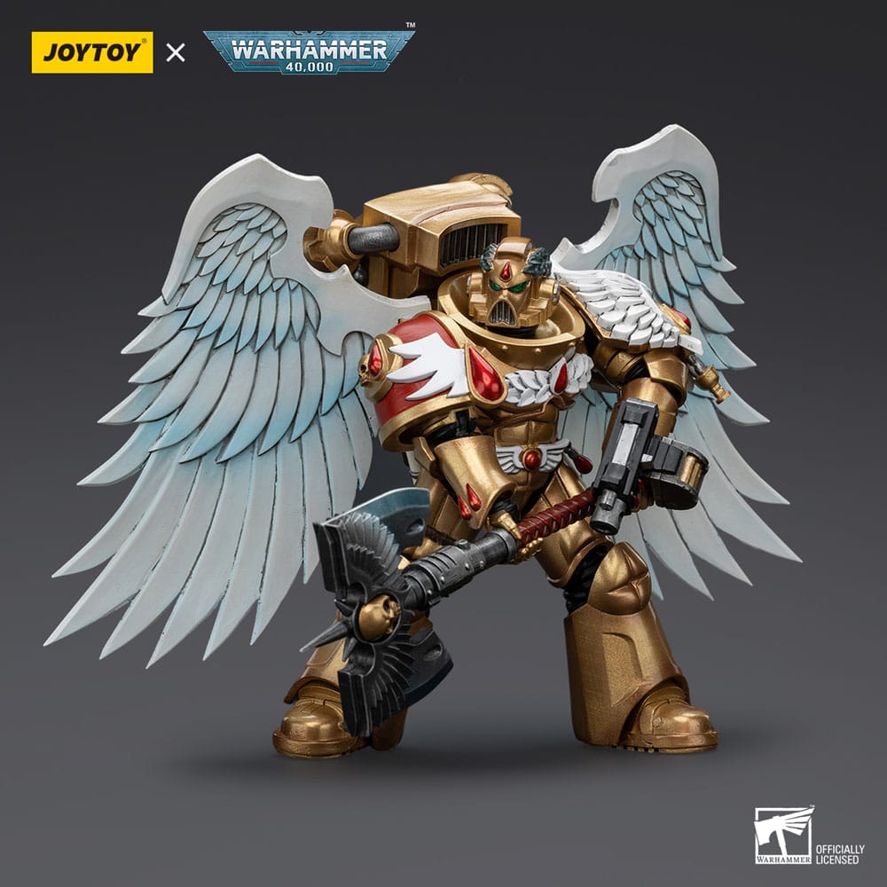 Warhammer 40,000 Actionfigur 1/18 Blood Angels Sanguinary Guard with Encarmine Axe 12 cm - Versand: 5-7 Tage nach Bestellung