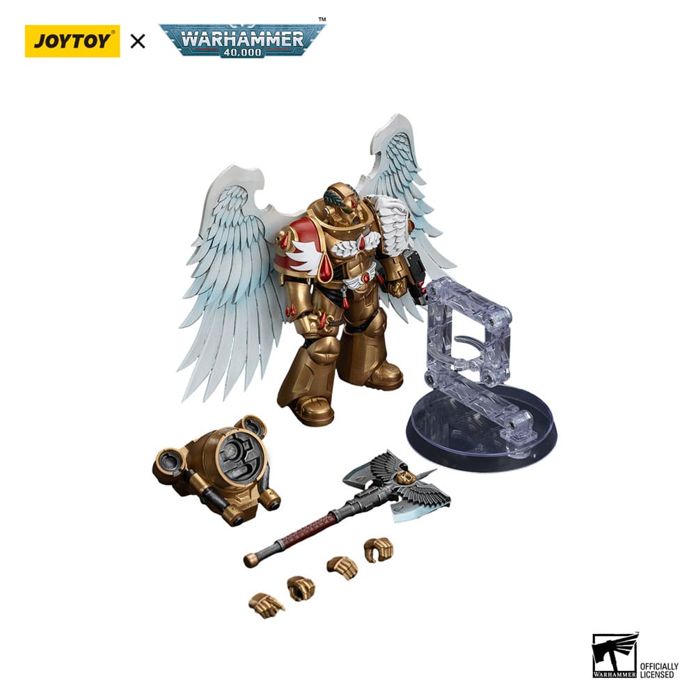 Warhammer 40,000 Actionfigur 1/18 Blood Angels Sanguinary Guard with Encarmine Axe 12 cm - Versand: 5-7 Tage nach Bestellung