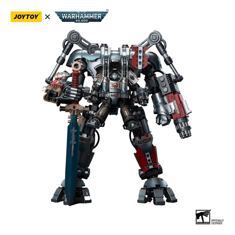 Warhammer 40k Actionfigur 1/18 Grey Knights Nemesis Dreadknight (Including Grey Knights Terminator Caddon Vibova) 12 cm - Versand: 5-7 Tage nach Bestellung