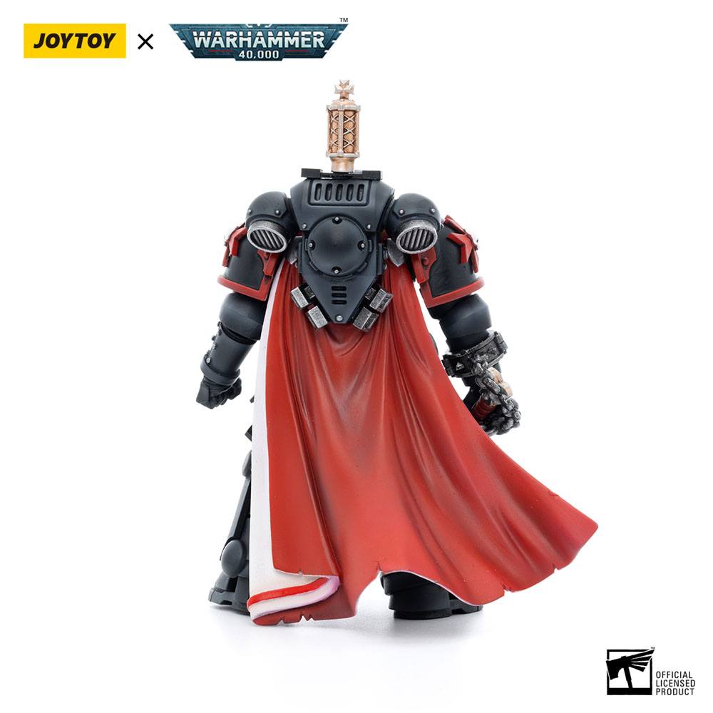 Warhammer 40k Actionfigur 1/18 Black Templars Primaris Sword Brethren Eberwulf 12 cm - Preorder - ETA: 25.11.2026