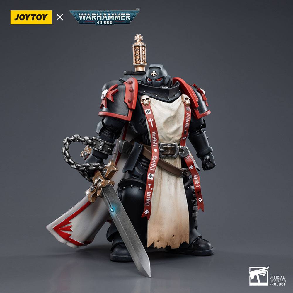 Warhammer 40k Actionfigur 1/18 Black Templars Primaris Sword Brethren Eberwulf 12 cm - Preorder - ETA: 25.11.2026