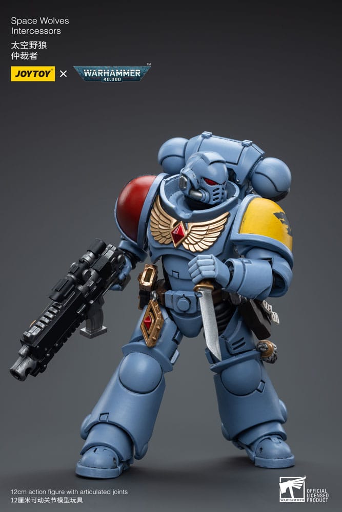 Warhammer 40k Actionfigur 1/18 Space Wolves Intercessors 12 cm - Preorder - ETA: 26.01.2026