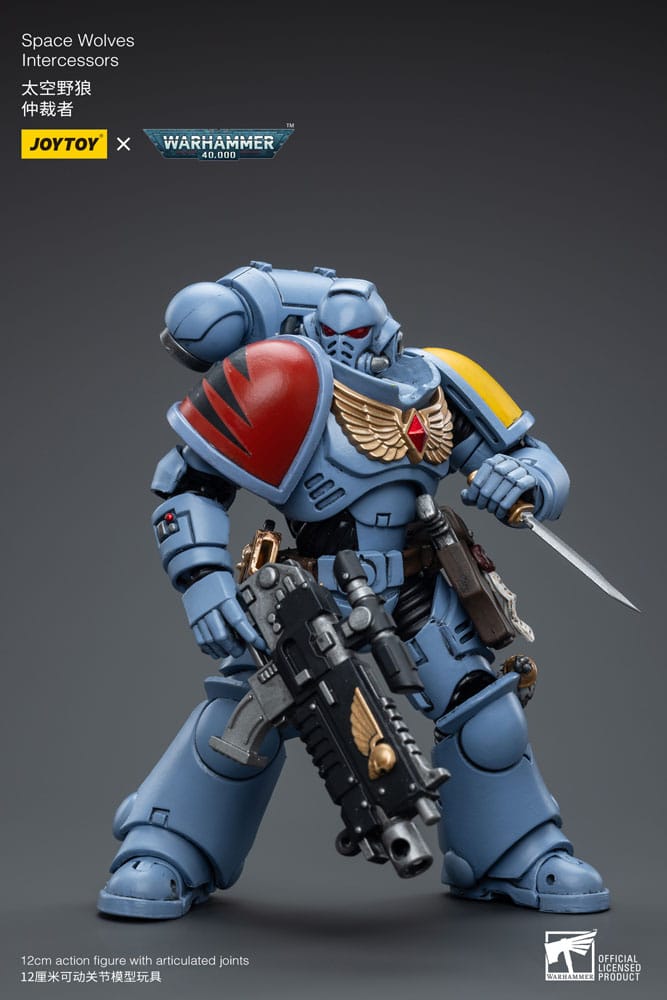 Warhammer 40k Actionfigur 1/18 Space Wolves Intercessors 12 cm - Preorder - ETA: 26.01.2026