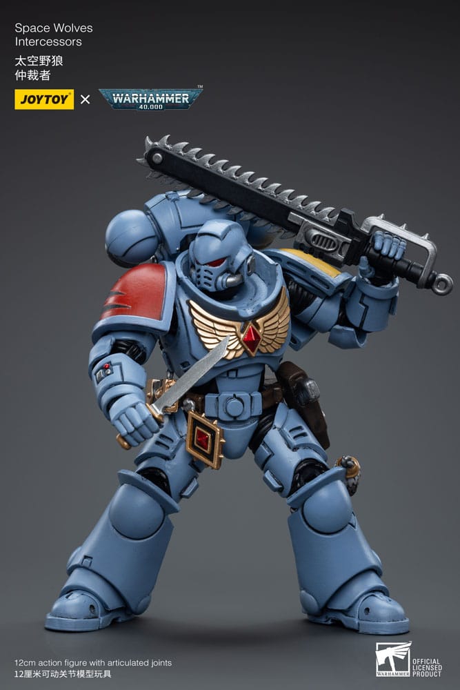 Warhammer 40k Actionfigur 1/18 Space Wolves Intercessors 12 cm - Preorder - ETA: 26.01.2026