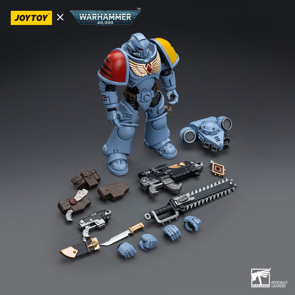 Warhammer 40k Actionfigur 1/18 Space Wolves Intercessors 12 cm - Preorder - ETA: 26.01.2026