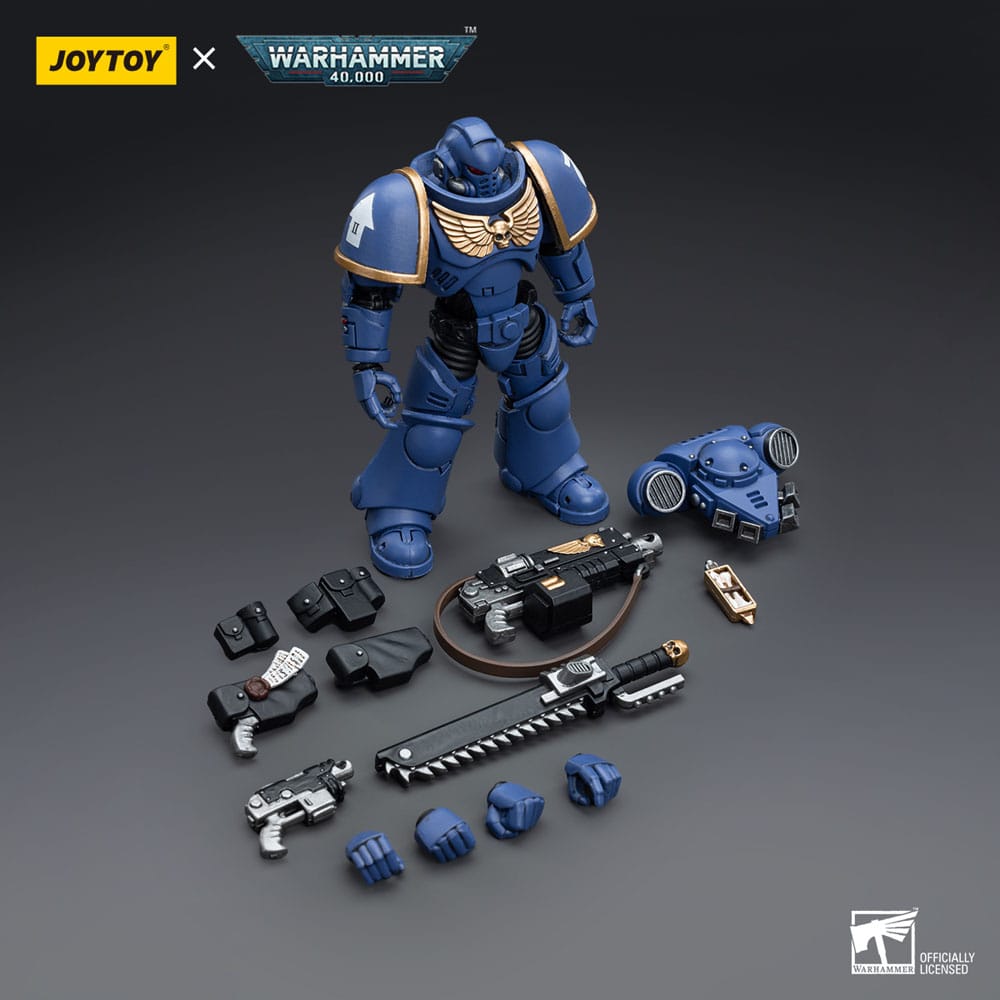Warhammer 40k Actionfigur 1/18 Ultramarines Intercessors 12 cm - Preorder - ETA: 12.12.2025