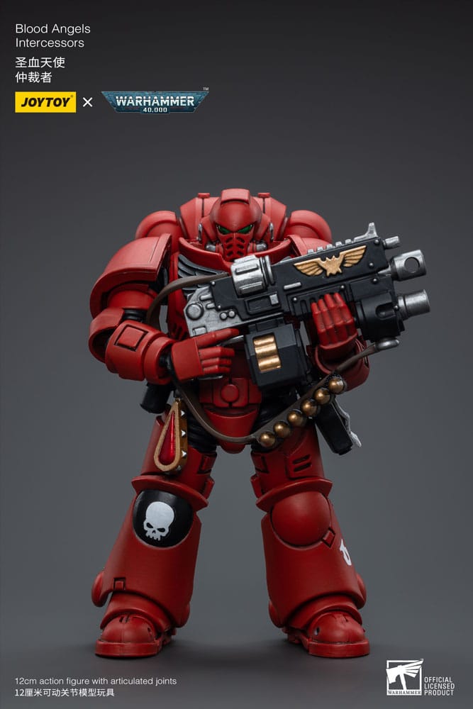 Warhammer 40k Actionfigur 1/18 Blood Angels Intercessors 12 cm - Preorder - ETA: 25.02.2026