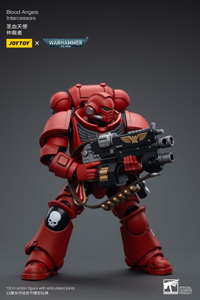 Warhammer 40k Actionfigur 1/18 Blood Angels Intercessors 12 cm - Preorder - ETA: 25.02.2026