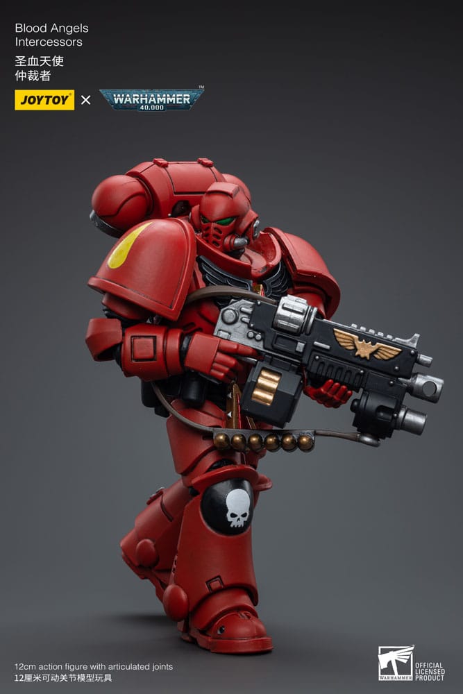 Warhammer 40k Actionfigur 1/18 Blood Angels Intercessors 12 cm - Preorder - ETA: 25.02.2026