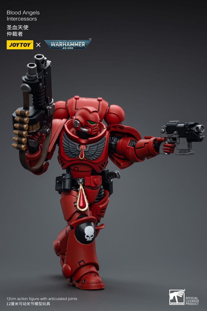 Warhammer 40k Actionfigur 1/18 Blood Angels Intercessors 12 cm - Preorder - ETA: 25.02.2026