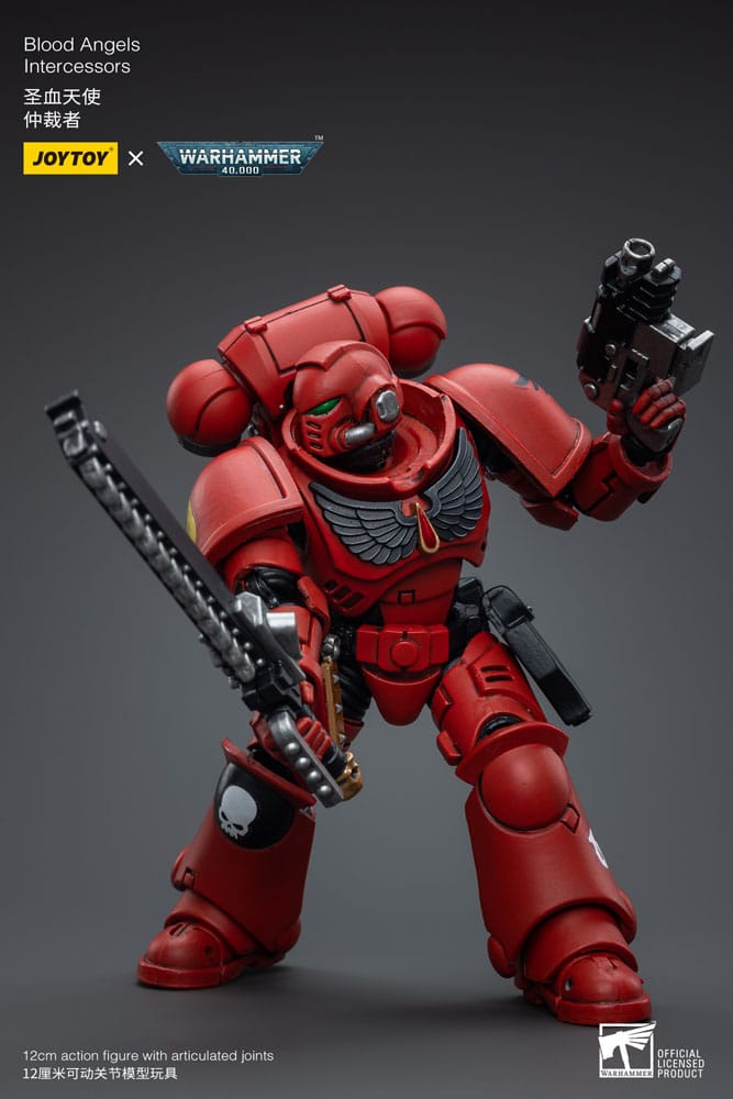 Warhammer 40k Actionfigur 1/18 Blood Angels Intercessors 12 cm - Preorder - ETA: 25.02.2026