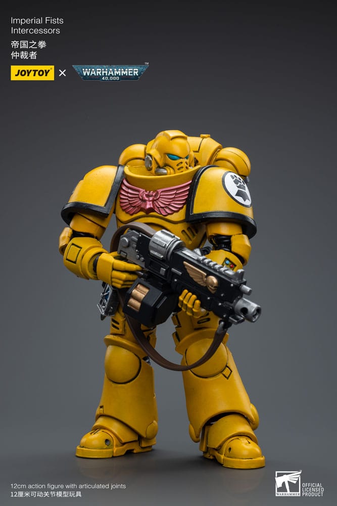 Warhammer 40k Actionfigur 1/18 Imperial Fists Intercessors 12 cm - Preorder - ETA: 26.01.2026