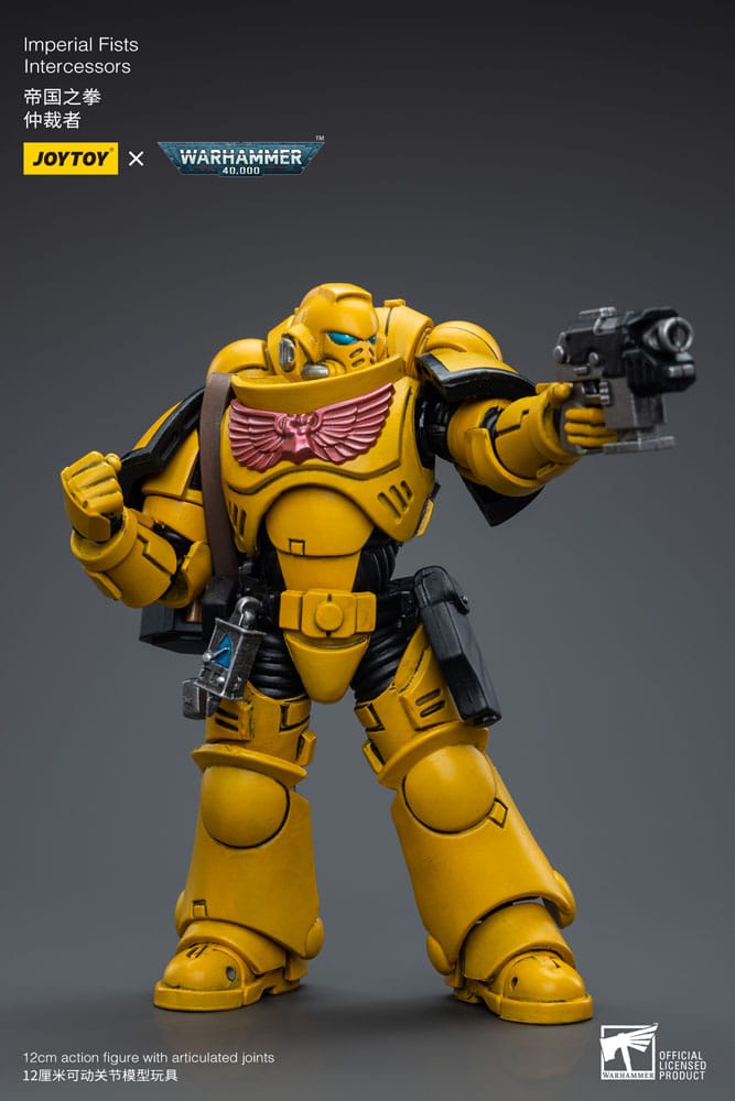Warhammer 40k Actionfigur 1/18 Imperial Fists Intercessors 12 cm - Preorder - ETA: 26.01.2026