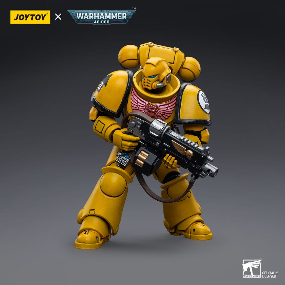 Warhammer 40k Actionfigur 1/18 Imperial Fists Intercessors 12 cm - Preorder - ETA: 26.01.2026