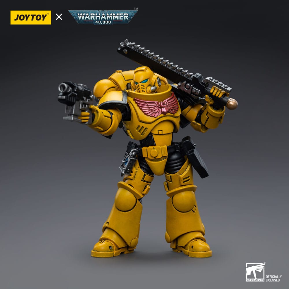 Warhammer 40k Actionfigur 1/18 Imperial Fists Intercessors 12 cm - Preorder - ETA: 26.01.2026