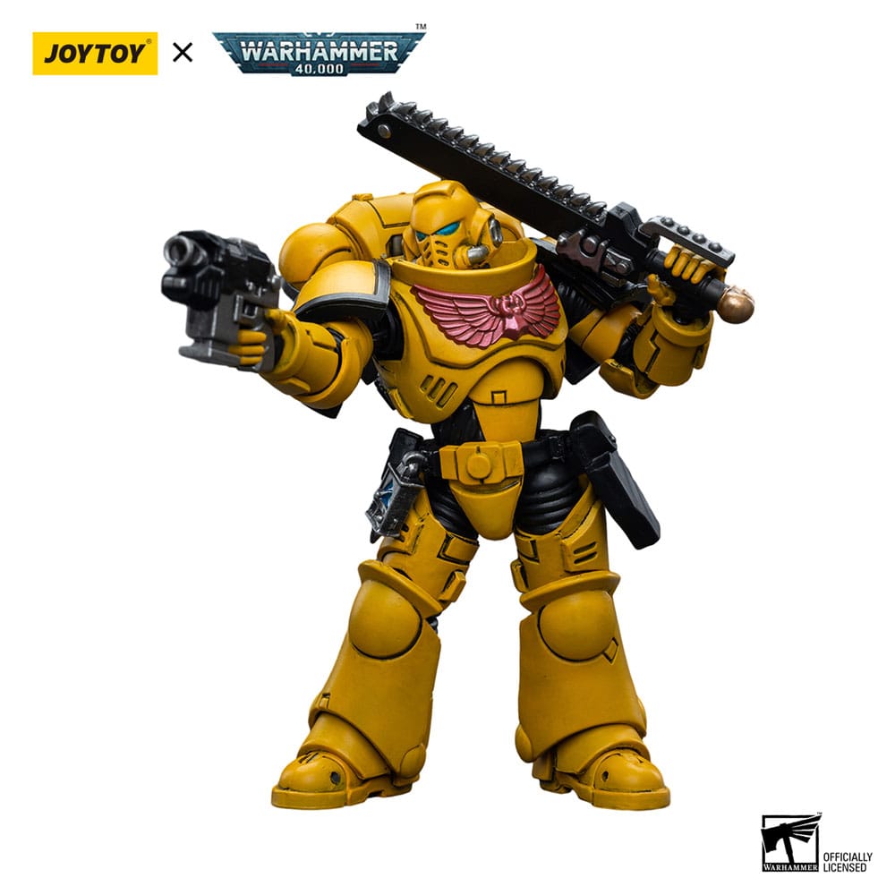 Warhammer 40k Actionfigur 1/18 Imperial Fists Intercessors 12 cm - Preorder - ETA: 26.01.2026