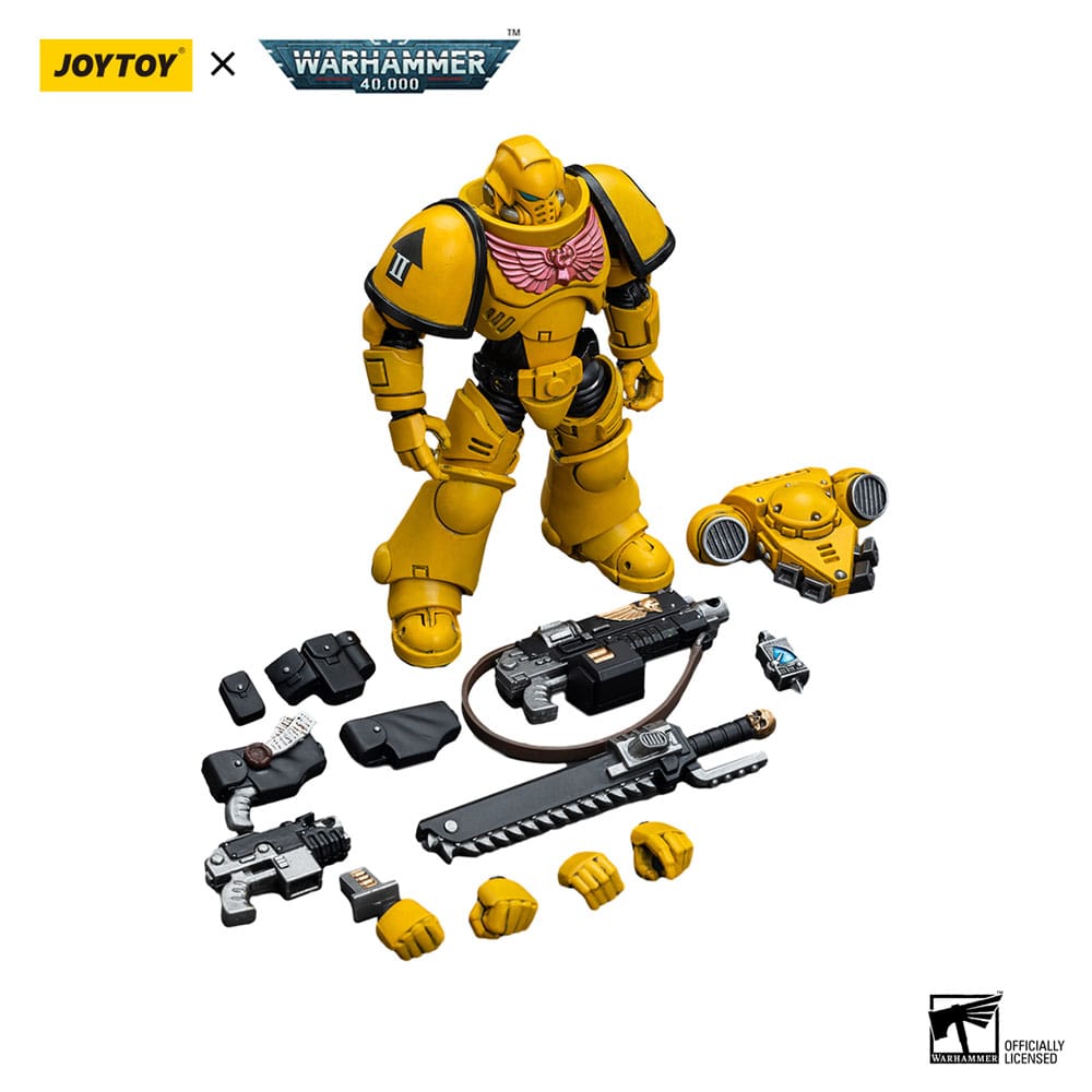 Warhammer 40k Actionfigur 1/18 Imperial Fists Intercessors 12 cm - Preorder - ETA: 26.01.2026