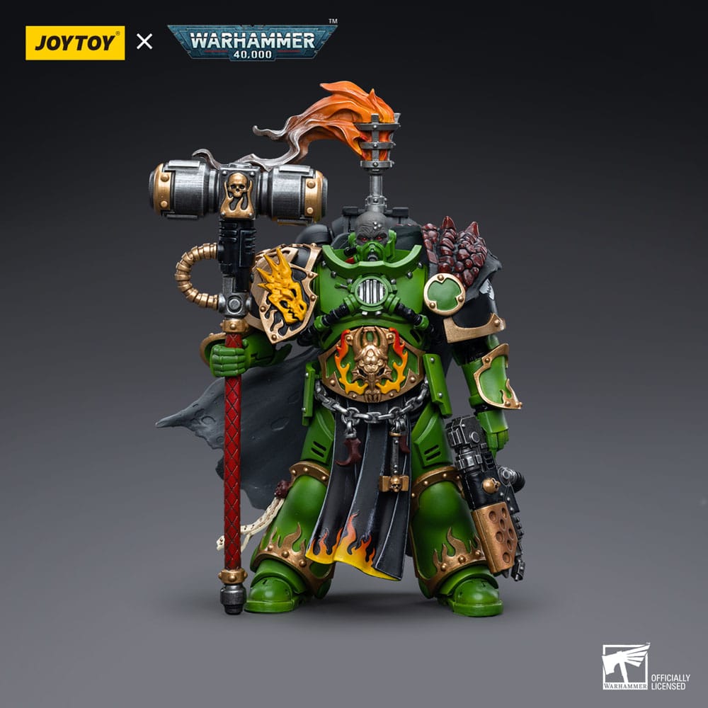 Warhammer 40k Actionfigur 1/18 Salamanders Captain Adrax Agatone 12 cm  - Preorder - ETA: 25.01.2026