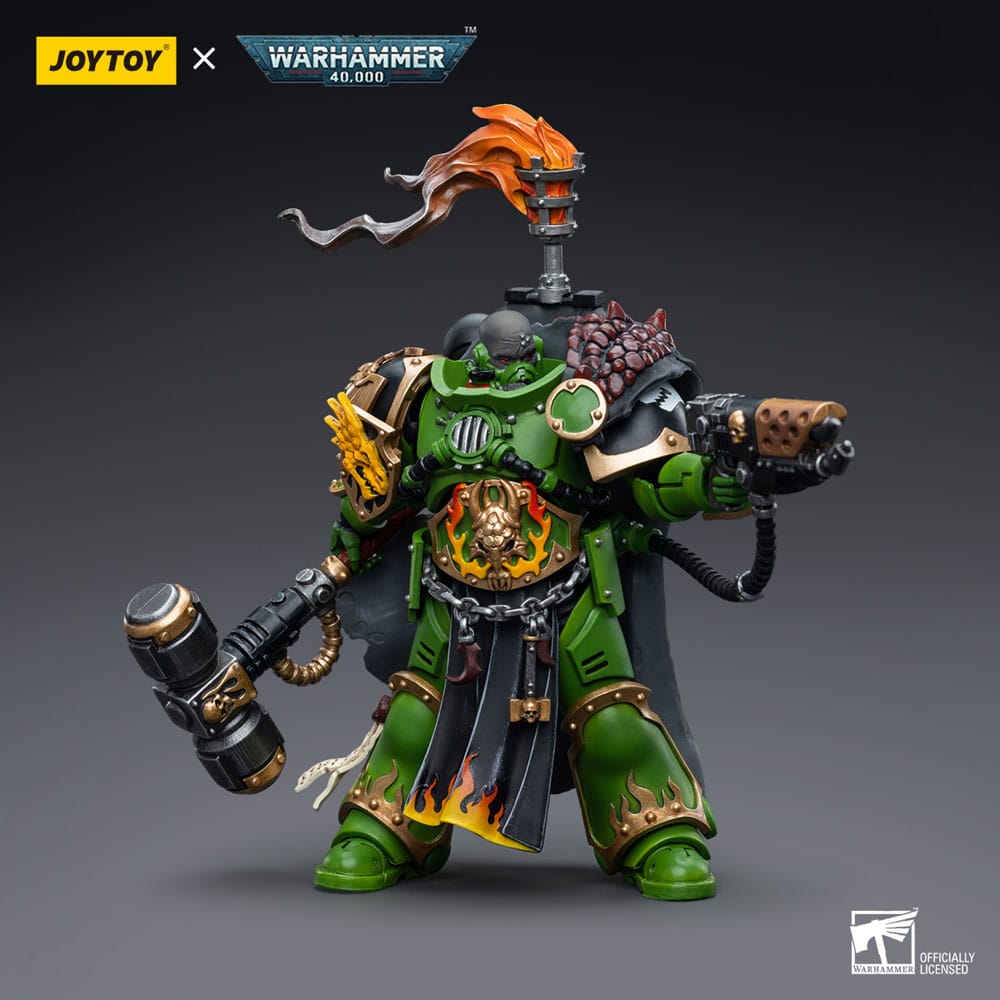 Warhammer 40k Actionfigur 1/18 Salamanders Captain Adrax Agatone 12 cm  - Preorder - ETA: 25.01.2026