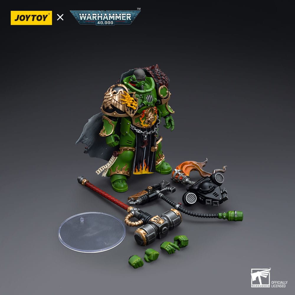 Warhammer 40k Actionfigur 1/18 Salamanders Captain Adrax Agatone 12 cm  - Preorder - ETA: 25.01.2026