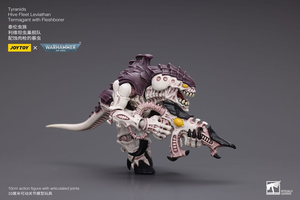 Warhammer 40k Actionfigur 1/18 Tyranids Hive Fleet Leviathan Termagant with Fleshborer 12 cm    - Preorder - ETA: 25.11.2025