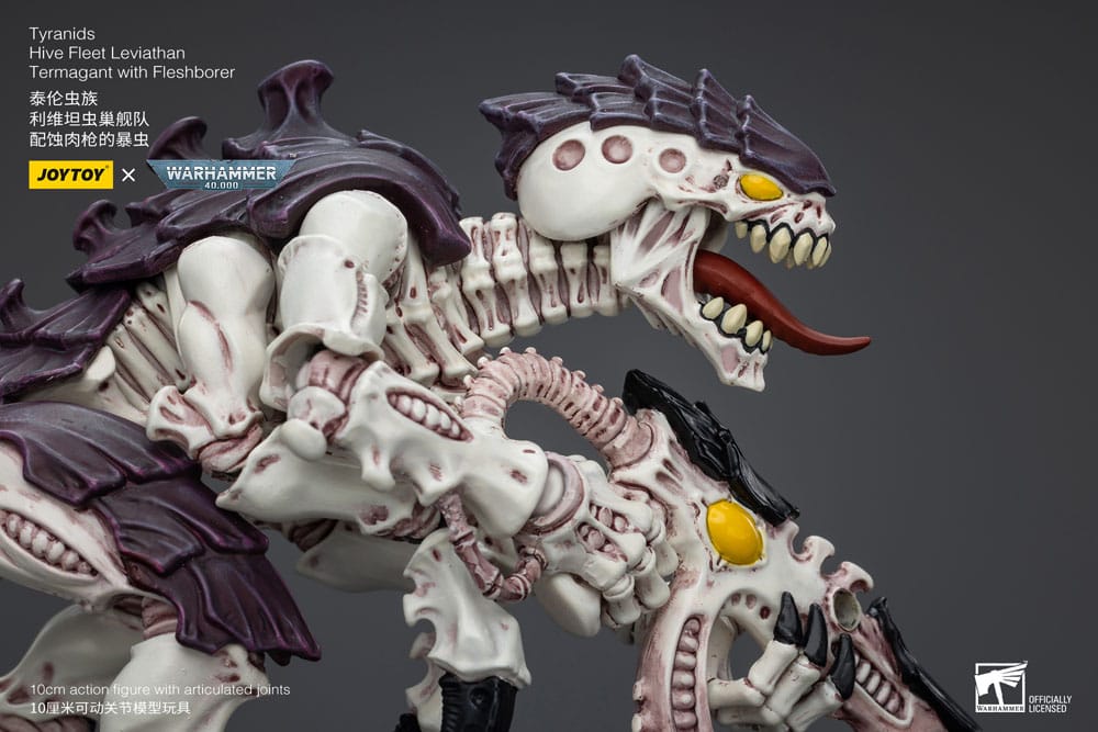 Warhammer 40k Actionfigur 1/18 Tyranids Hive Fleet Leviathan Termagant with Fleshborer 12 cm    - Preorder - ETA: 25.11.2025