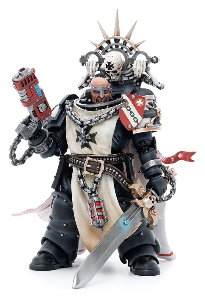 Warhammer 40k Actionfigur 1/18 Black Templars Marshal Baldeckrath 12 cm - Preorder - ETA: 25.11.2026