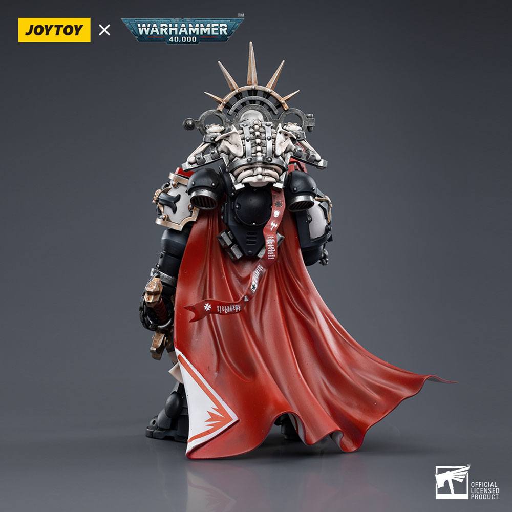 Warhammer 40k Actionfigur 1/18 Black Templars Marshal Baldeckrath 12 cm - Preorder - ETA: 25.11.2026