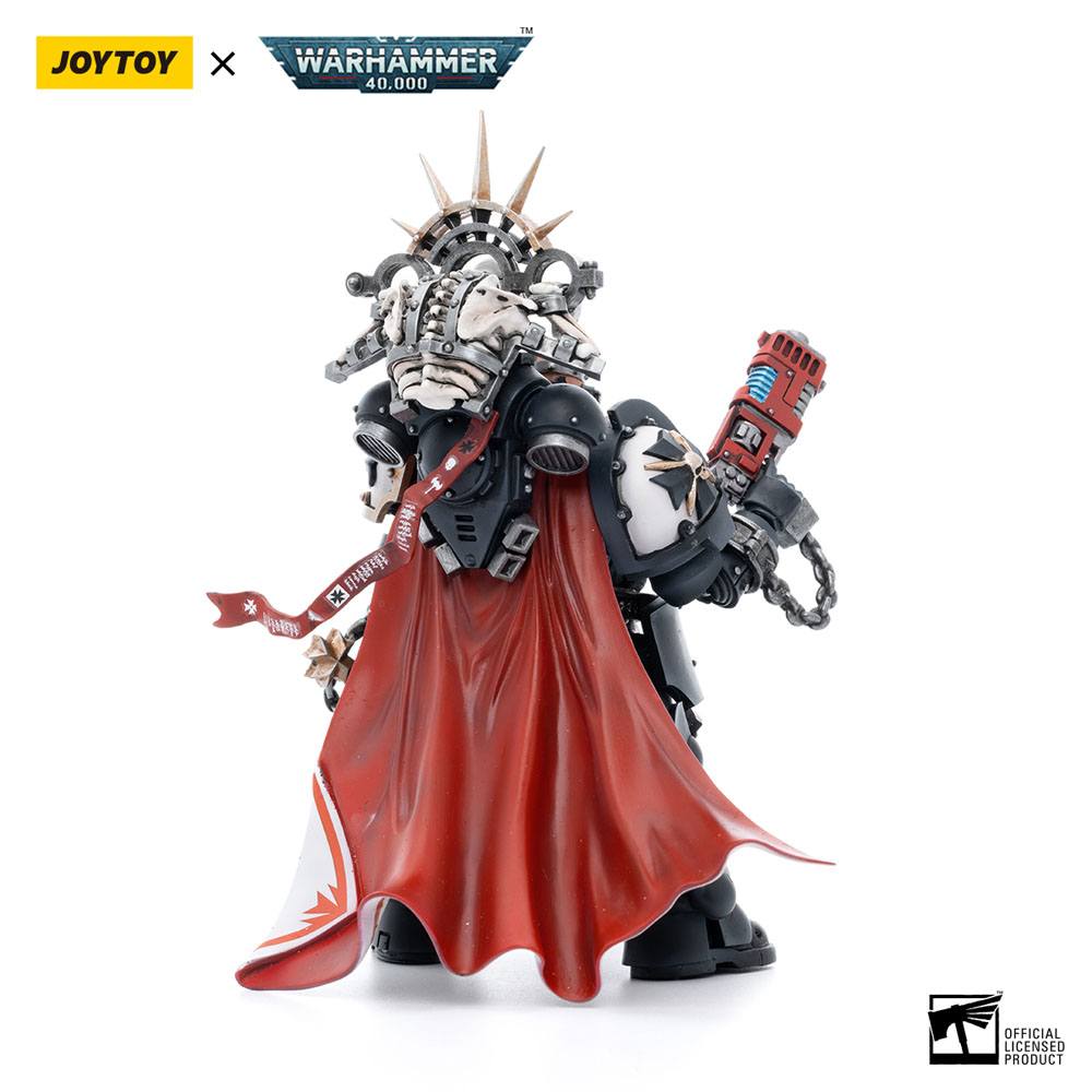 Warhammer 40k Actionfigur 1/18 Black Templars Marshal Baldeckrath 12 cm - Preorder - ETA: 25.11.2026