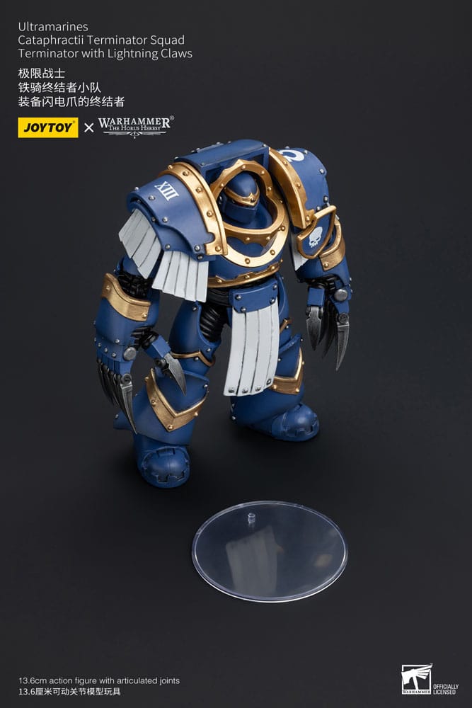Warhammer The Horus Heresy Actionfigur 1/18 Ultramarines Cataphractii Terminator Squad Terminator with Lightning Claws 14 cm       - Versand: 5-7 Tage nach Bestellung