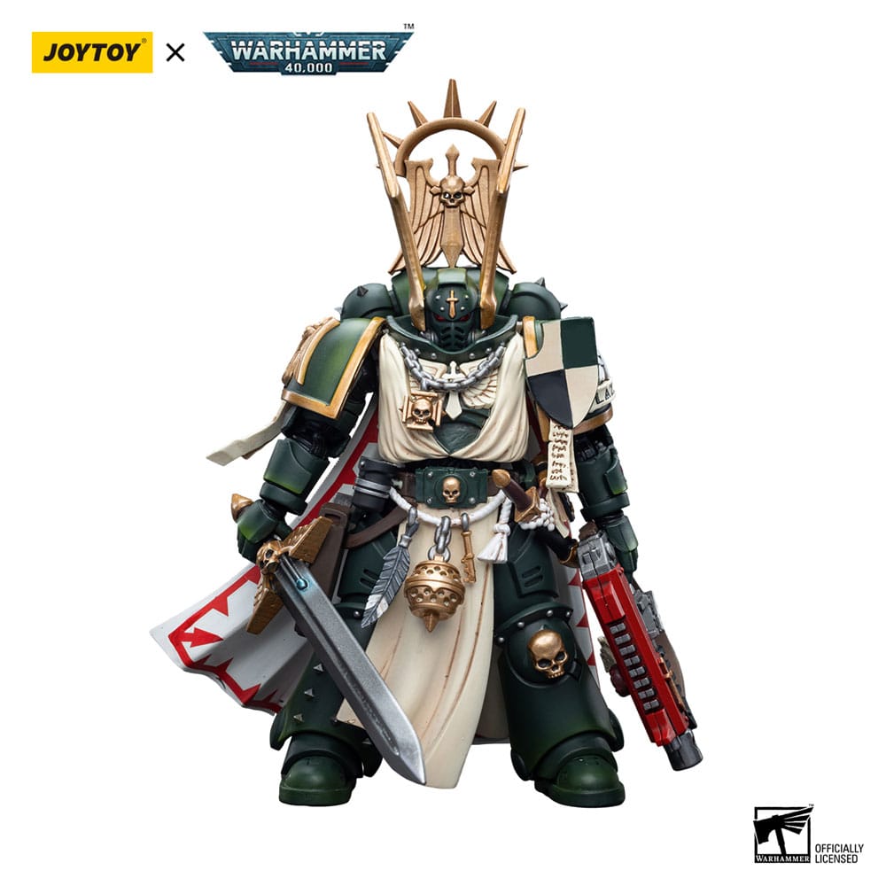 Warhammer 40k Actionfigur 1/18 Dark Angels Master Lazarus 12 cm  - Preorder - ETA: 20.10.2025