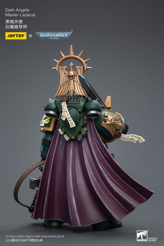Warhammer 40k Actionfigur 1/18 Dark Angels Master Lazarus 12 cm  - Preorder - ETA: 20.10.2025