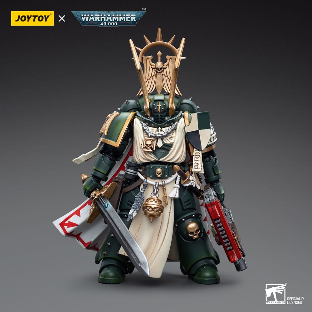 Warhammer 40k Actionfigur 1/18 Dark Angels Master Lazarus 12 cm  - Preorder - ETA: 20.10.2025