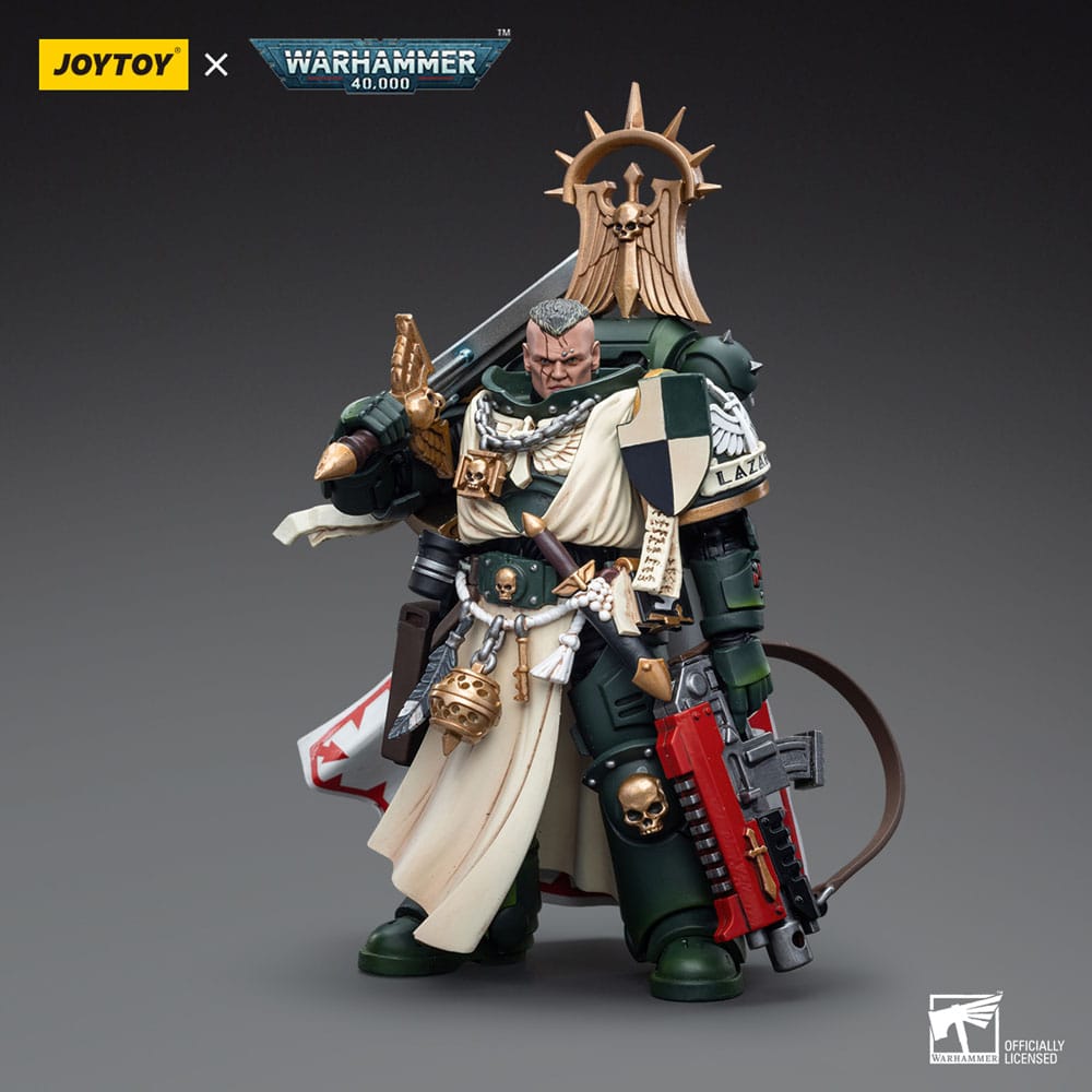 Warhammer 40k Actionfigur 1/18 Dark Angels Master Lazarus 12 cm  - Preorder - ETA: 20.10.2025
