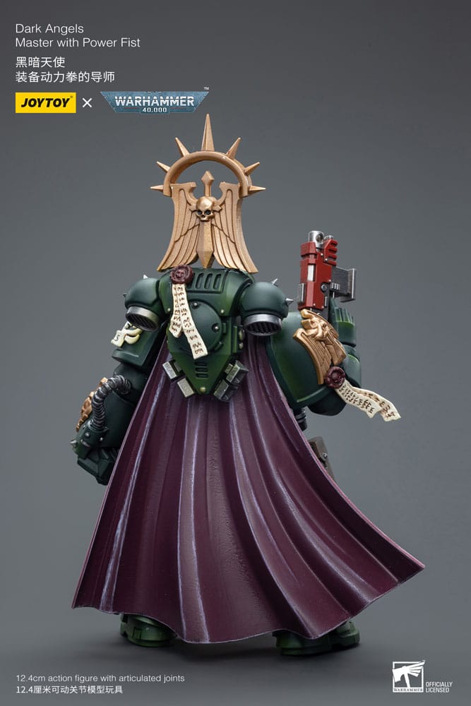Warhammer 40k Actionfigur 1/18 Dark Angels Master with Power Fist 12 cm - Preorder - ETA: 19.12.2025