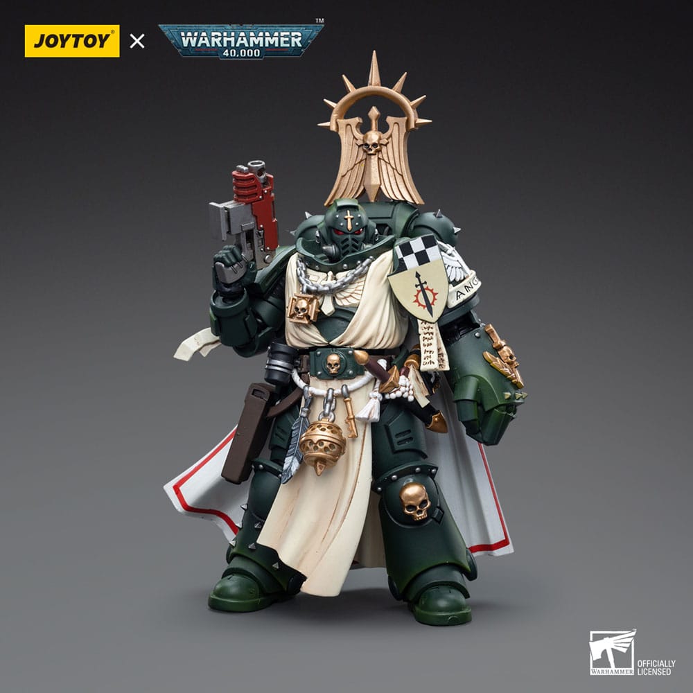 Warhammer 40k Actionfigur 1/18 Dark Angels Master with Power Fist 12 cm - Preorder - ETA: 19.12.2025