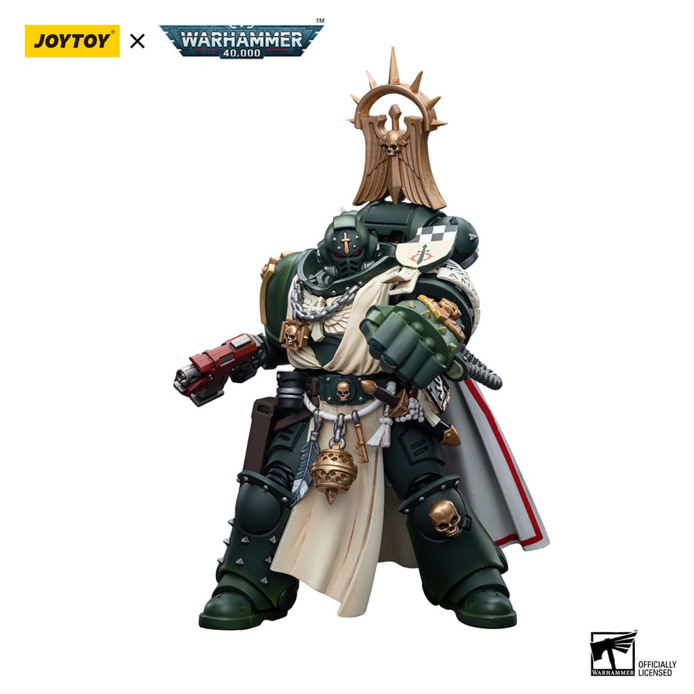 Warhammer 40k Actionfigur 1/18 Dark Angels Master with Power Fist 12 cm - Preorder - ETA: 19.12.2025