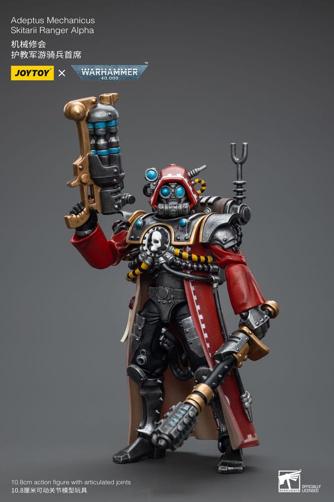 Warhammer 40k Actionfigur 1/18 Adeptus Mechanicus Skitarii Ranger Alpha - Versand: 5-7 Tage nach Bestellung