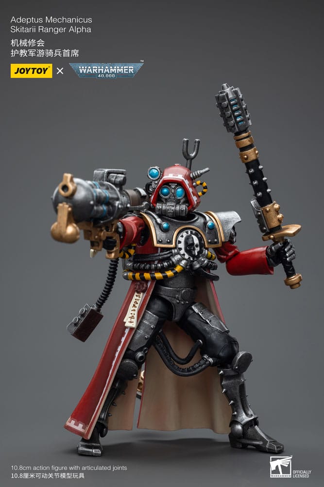 Warhammer 40k Actionfigur 1/18 Adeptus Mechanicus Skitarii Ranger Alpha - Versand: 5-7 Tage nach Bestellung