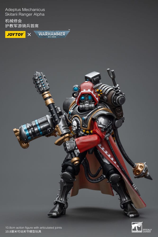 Warhammer 40k Actionfigur 1/18 Adeptus Mechanicus Skitarii Ranger Alpha - Versand: 5-7 Tage nach Bestellung