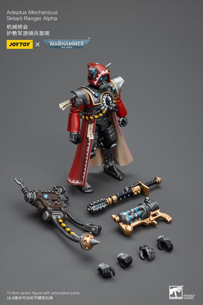 Warhammer 40k Actionfigur 1/18 Adeptus Mechanicus Skitarii Ranger Alpha - Versand: 5-7 Tage nach Bestellung