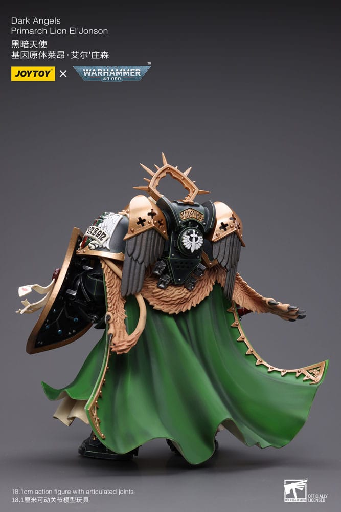 Warhammer 40k Actionfigur 1/18 Dark Angels Primarch Lion El' Jonson 18 cm Reproduktion - Versand: 5-7 Tage nach Bestellung