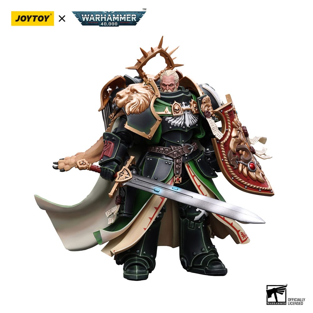 Warhammer 40k Actionfigur 1/18 Dark Angels Primarch Lion El' Jonson 18 cm Reproduktion - Versand: 5-7 Tage nach Bestellung