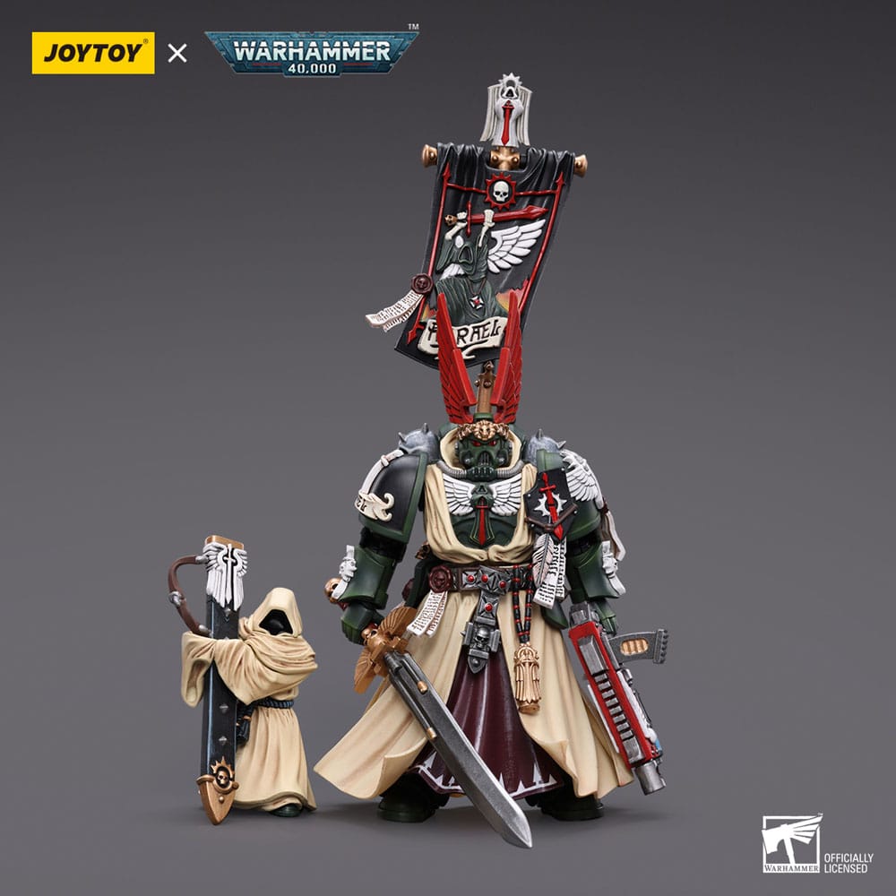 Warhammer 40k Actionfigur 1/18 Dark Angels Supreme Grand Master Azrael 13 cm - Versand: 5-7 Tage nach Bestellung