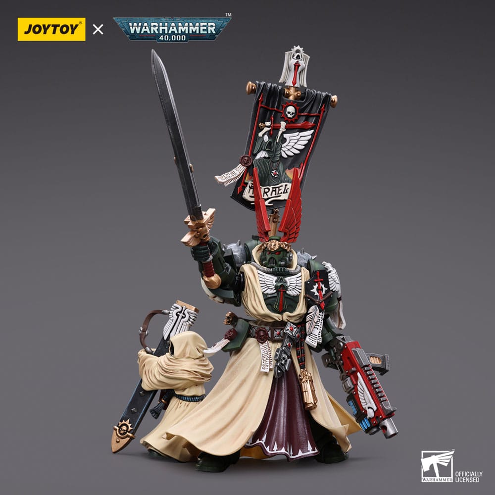 Warhammer 40k Actionfigur 1/18 Dark Angels Supreme Grand Master Azrael 13 cm - Versand: 5-7 Tage nach Bestellung