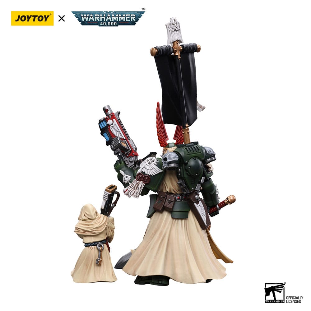 Warhammer 40k Actionfigur 1/18 Dark Angels Supreme Grand Master Azrael 13 cm - Versand: 5-7 Tage nach Bestellung