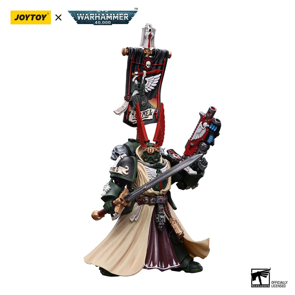 Warhammer 40k Actionfigur 1/18 Dark Angels Supreme Grand Master Azrael 13 cm - Versand: 5-7 Tage nach Bestellung