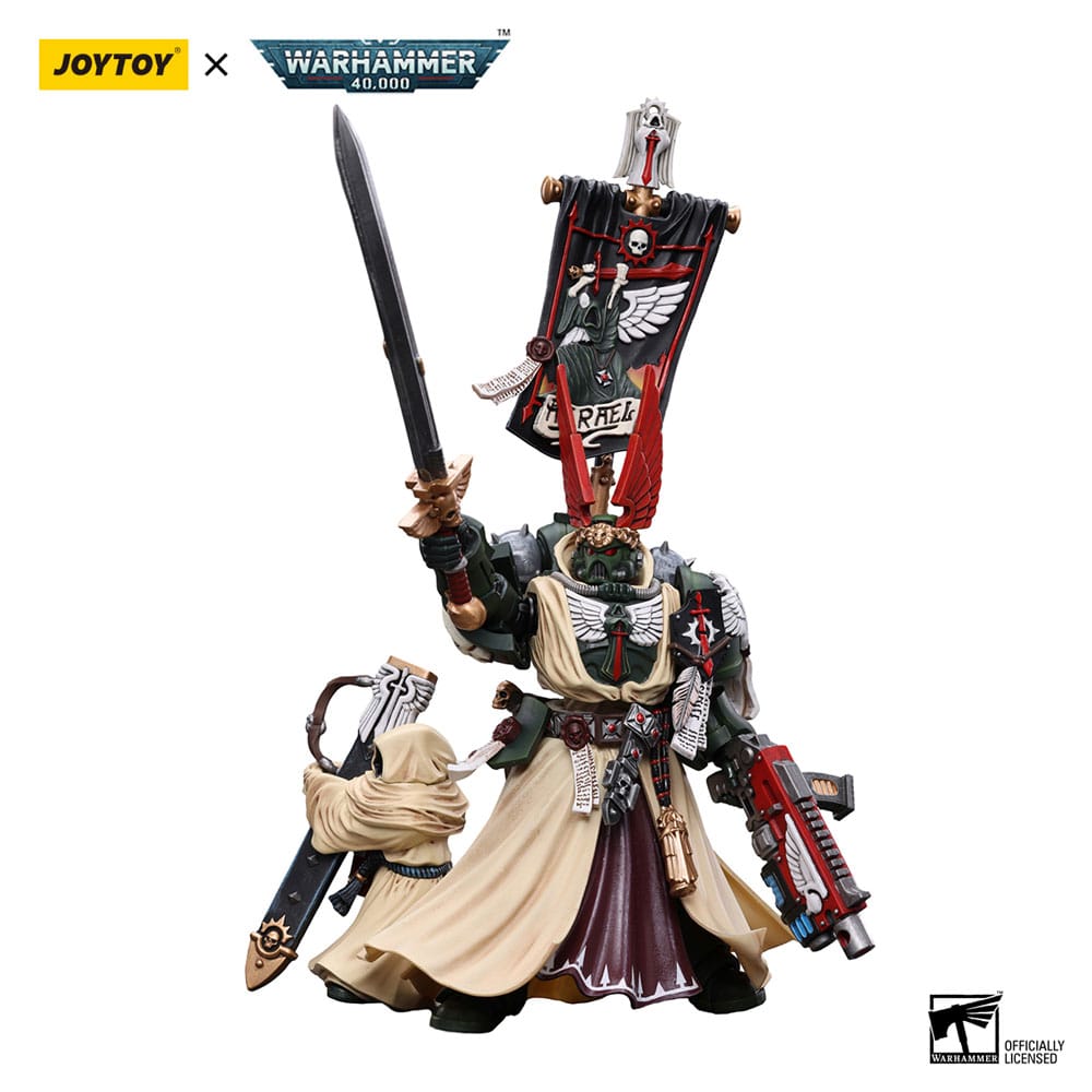 Warhammer 40k Actionfigur 1/18 Dark Angels Supreme Grand Master Azrael 13 cm - Versand: 5-7 Tage nach Bestellung