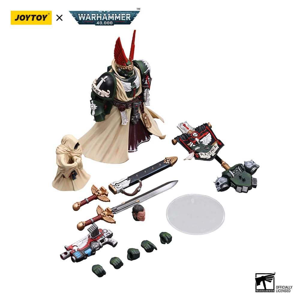 Warhammer 40k Actionfigur 1/18 Dark Angels Supreme Grand Master Azrael 13 cm - Versand: 5-7 Tage nach Bestellung