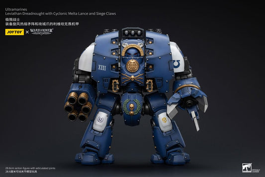 Warhammer The Horus Heresy Actionfigur 1/18 Ultramarines Leviathan Dreadnought with Cyclonic Melta Lance And Siege Claws 29 cm       - Preorder - ETA: 07.11.2025